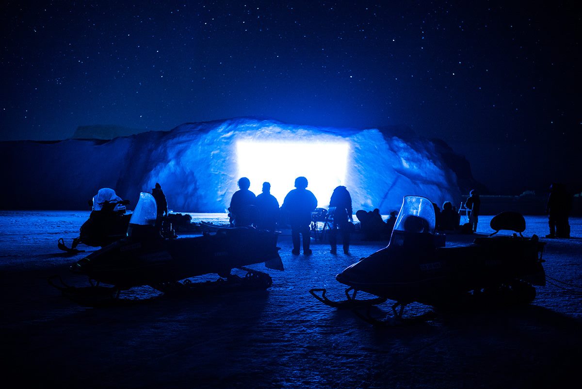 INUK screening on iceberg March 2014
